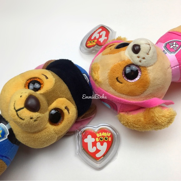 NWT Ty Beanie Boos Skye Paw Patrol Beanie Plush Collectible Toy - Picture 11 of 14